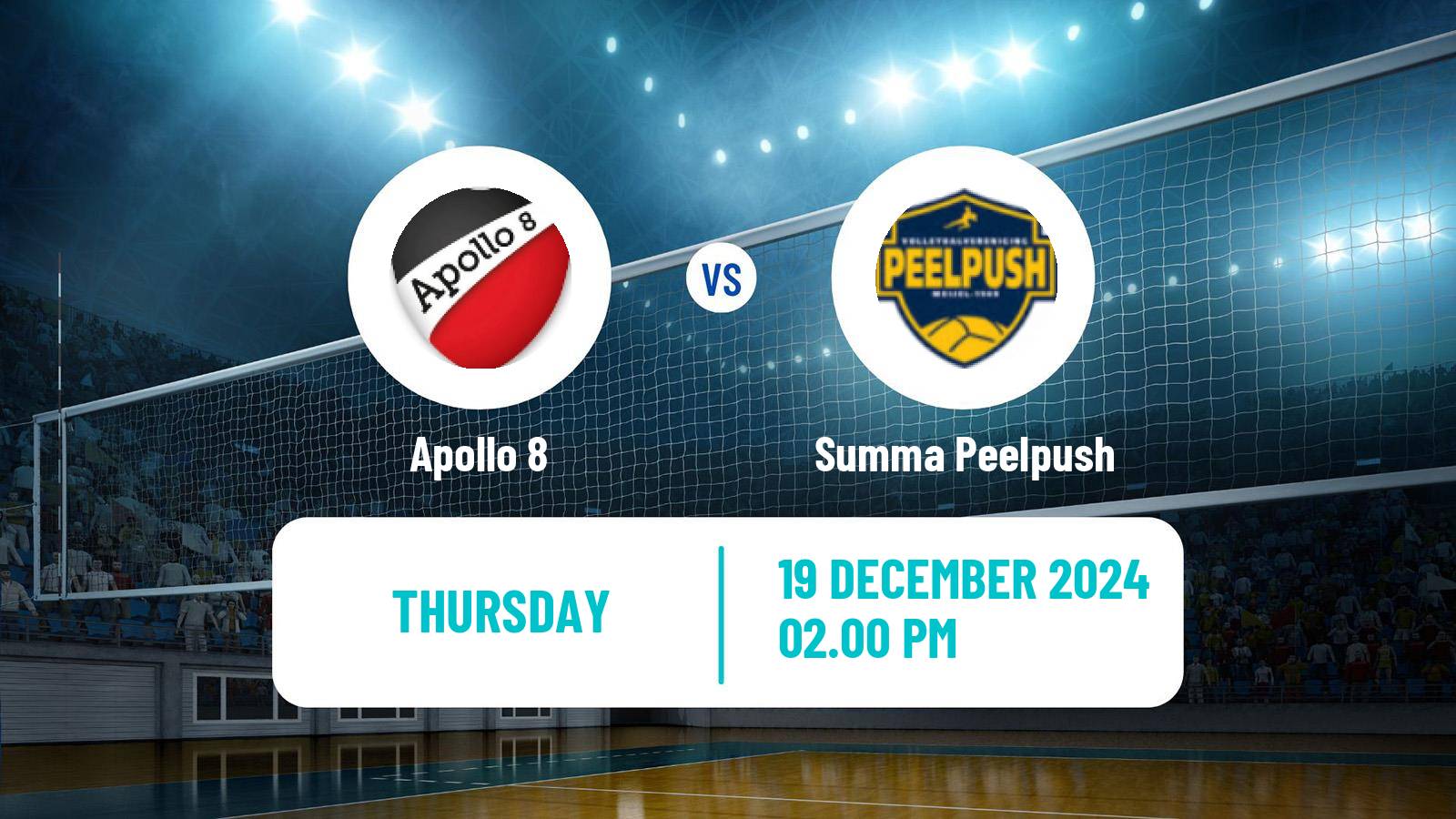 Volleyball Dutch Eredivisie Volleyball Women Apollo 8 - Summa Peelpush