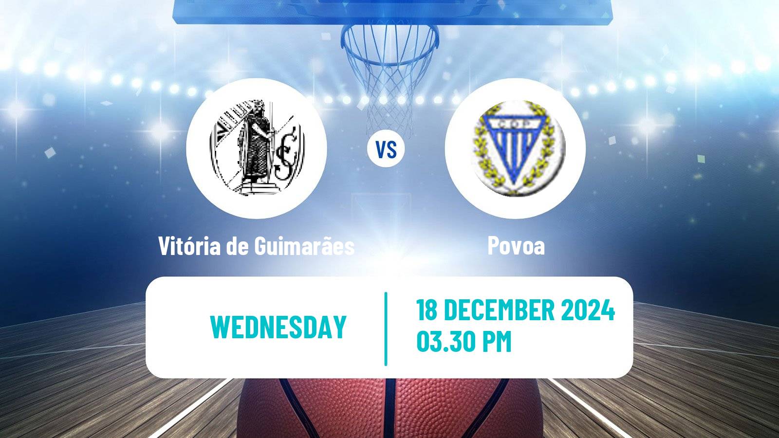 Basketball Portuguese Taca da Liga Basketball Vitória de Guimarães - Povoa