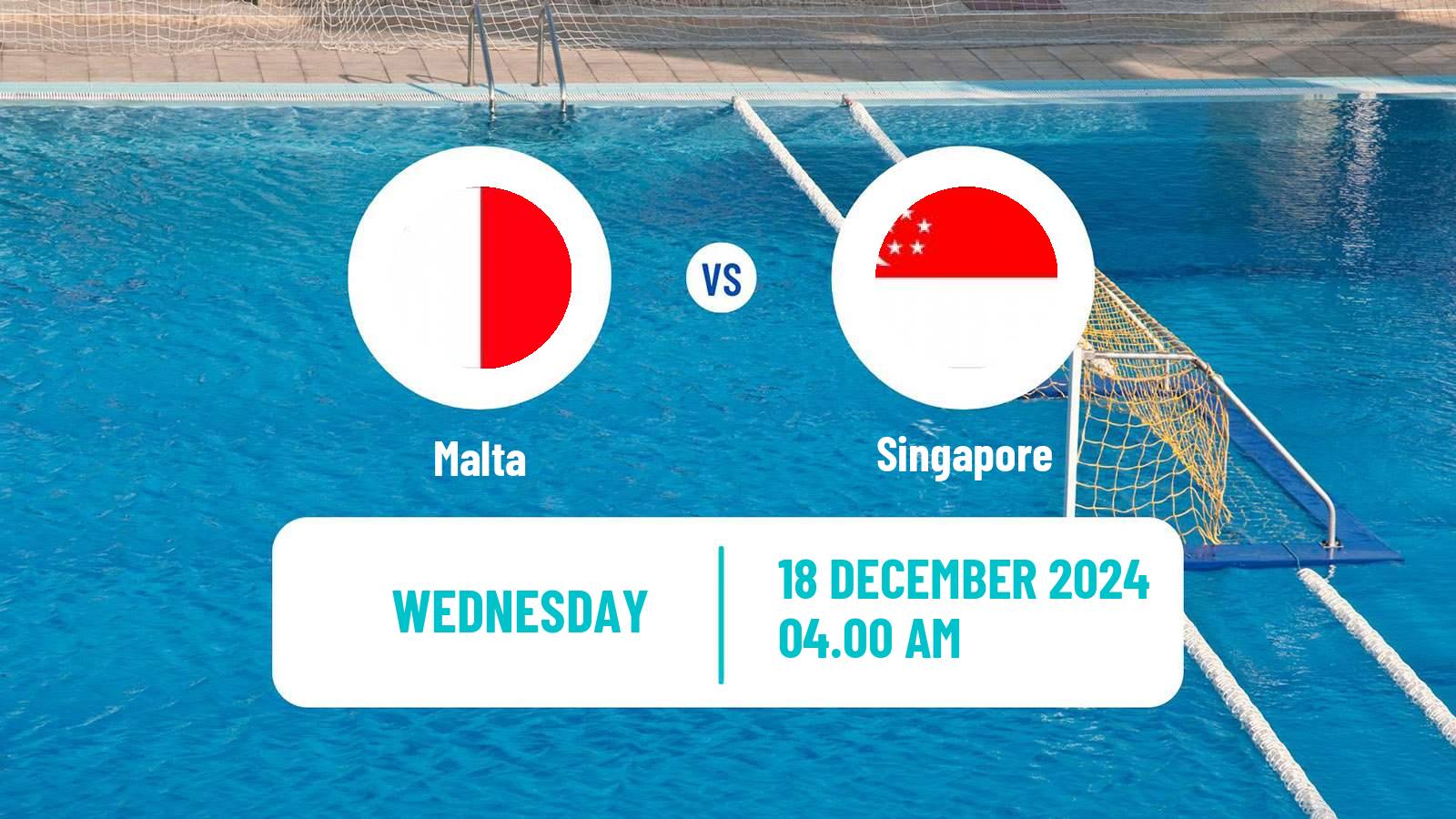 Water polo World Cup Water Polo Malta - Singapore