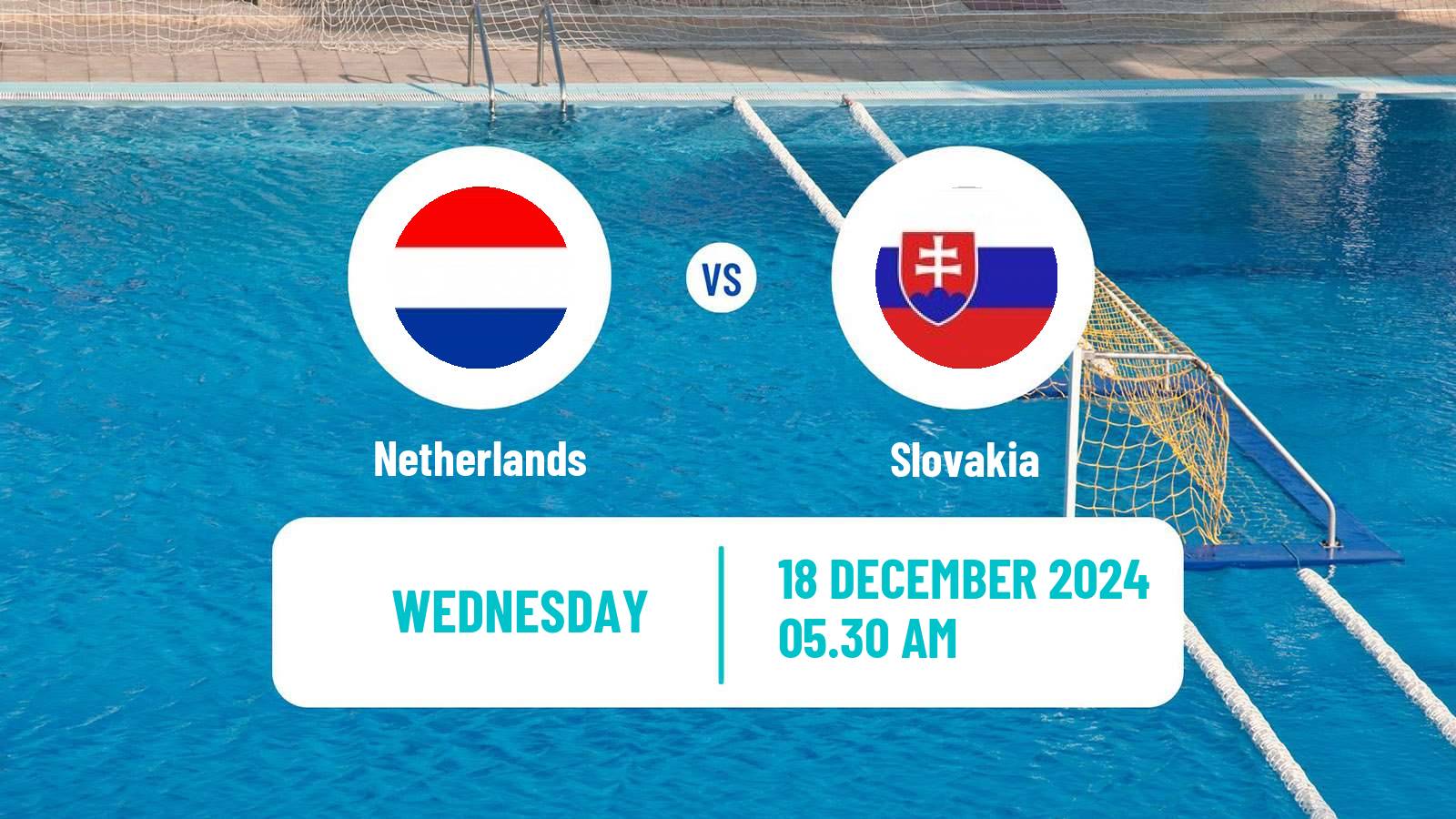 Water polo World Cup Water Polo Netherlands - Slovakia