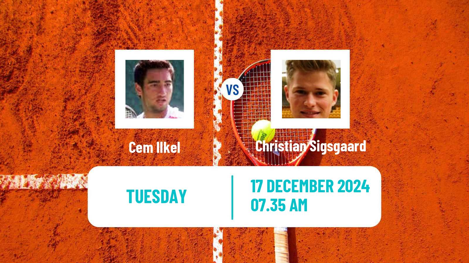 Tennis ITF M15 Doha 3 Men Cem Ilkel - Christian Sigsgaard