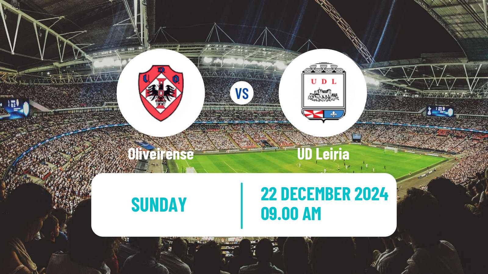 Soccer Portuguese Liga 2 Oliveirense - Leiria