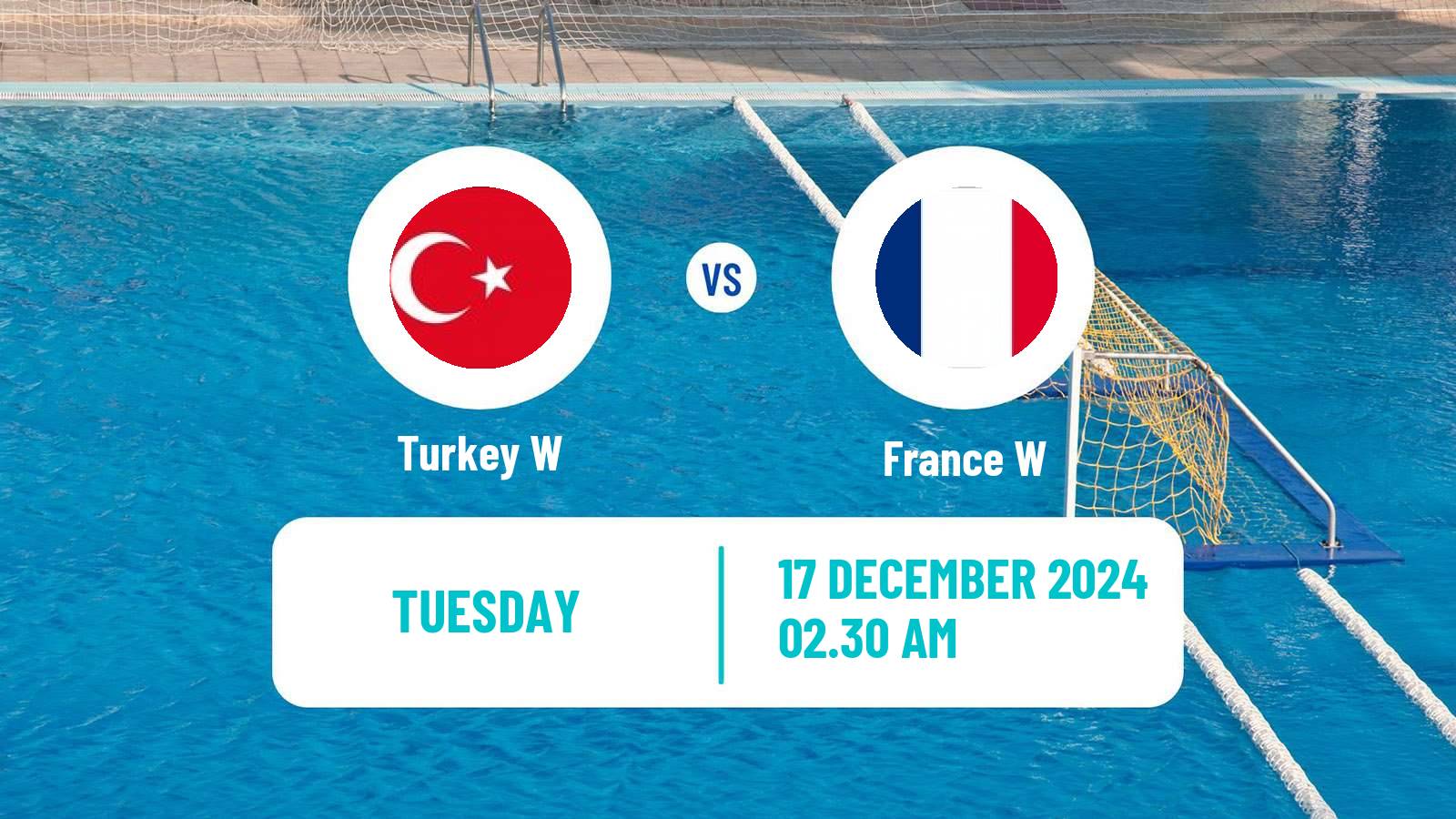 Water polo World Cup Water Polo Women Turkey W - France W