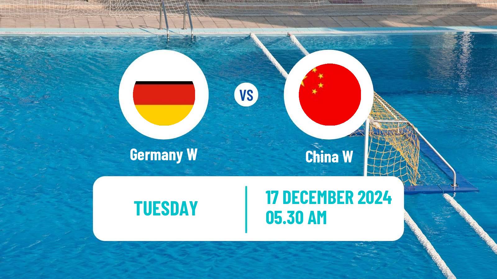 Water polo World Cup Water Polo Women Germany W - China W