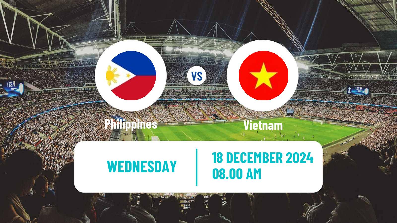 Soccer AFF Сhampionship Philippines - Vietnam