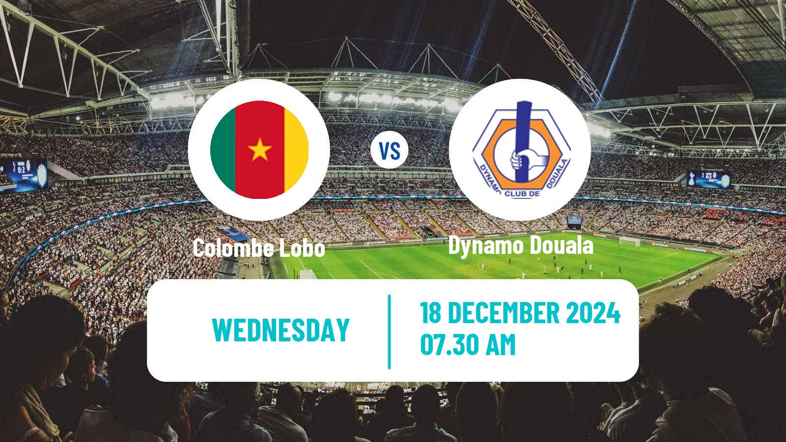 Soccer Cameroon Elite One Colombe Lobo - Dynamo Douala