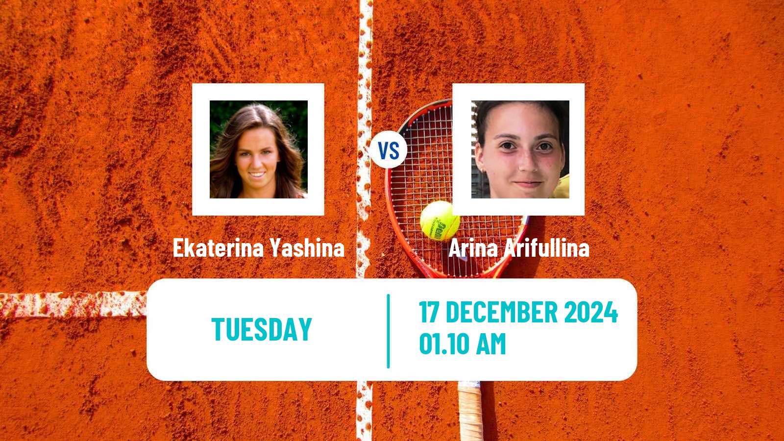 Tennis ITF W50 Navi Mumbai Women Ekaterina Yashina - Arina Arifullina