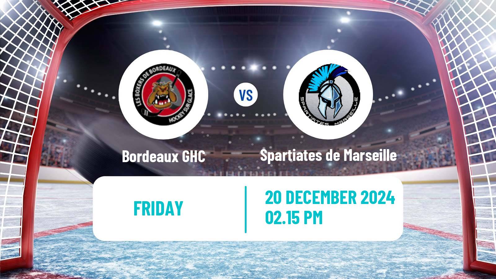 Hockey French Ligue Magnus Bordeaux - Spartiates de Marseille