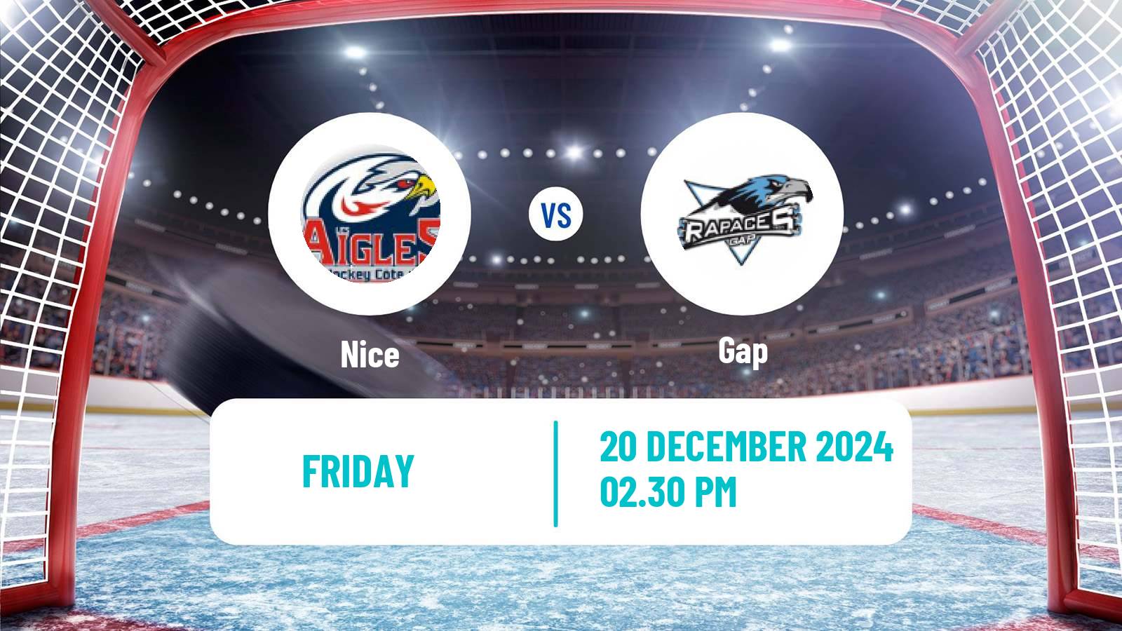 Hockey French Ligue Magnus Nice - Gap