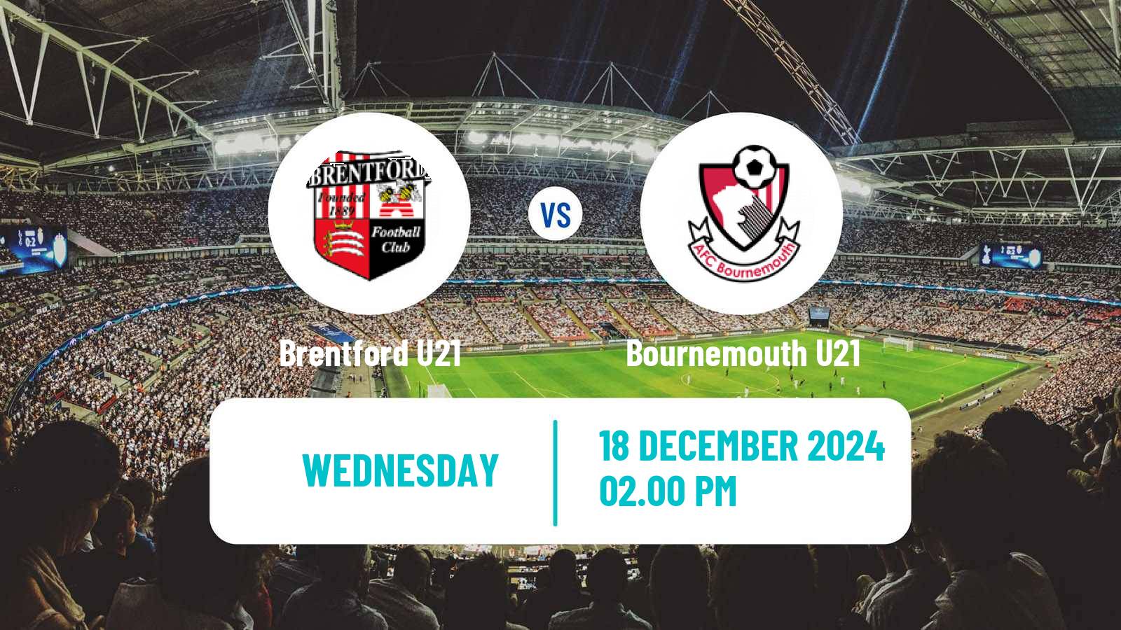 Soccer English Professional Development League Brentford U21 - Bournemouth U21