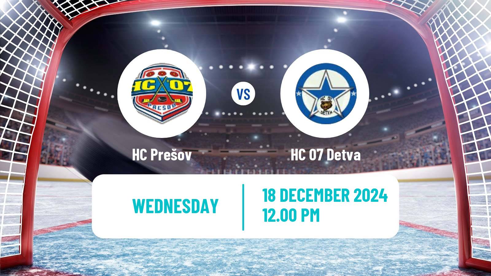 Hockey Slovak 1 Liga Hockey Prešov - Detva