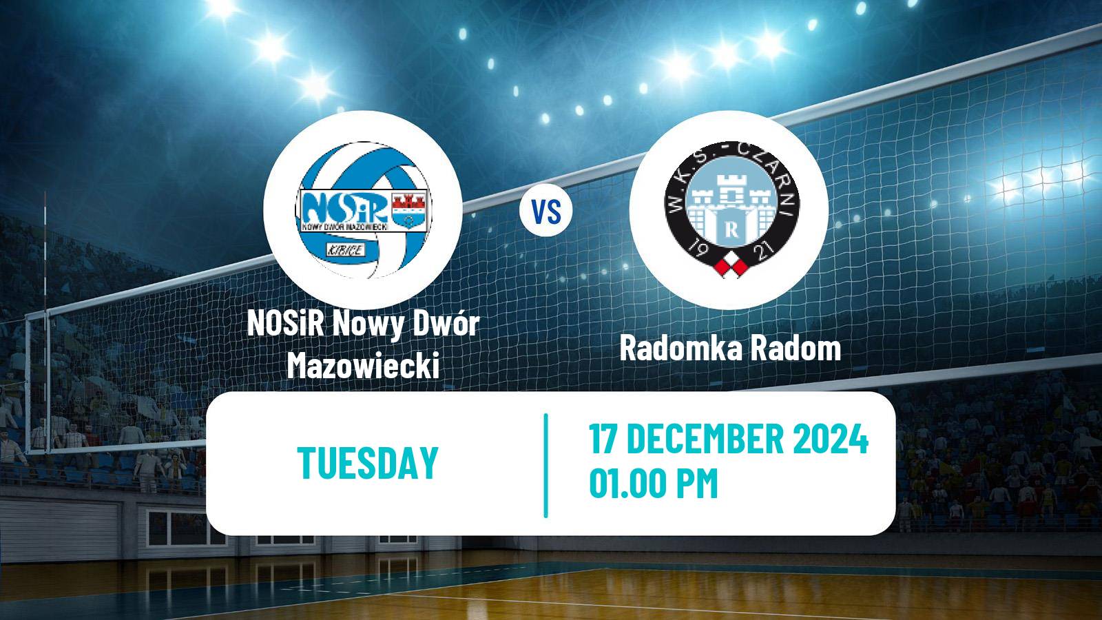 Volleyball Polish Cup Volleyball Women NOSiR Nowy Dwór Mazowiecki - Radomka Radom