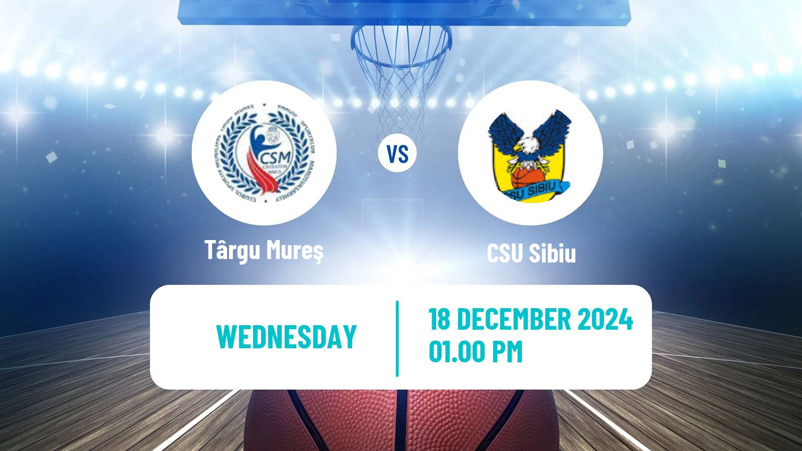 Basketball Romanian Cup Basketball Târgu Mureş - CSU Sibiu