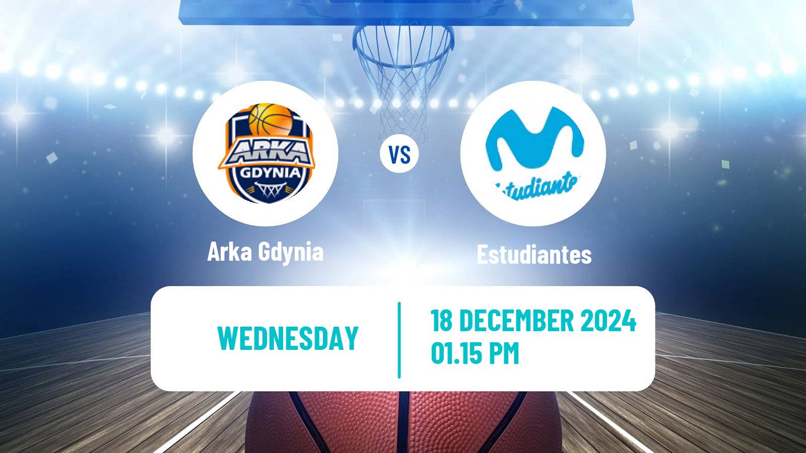 Basketball Eurocup Women Arka Gdynia - Estudiantes