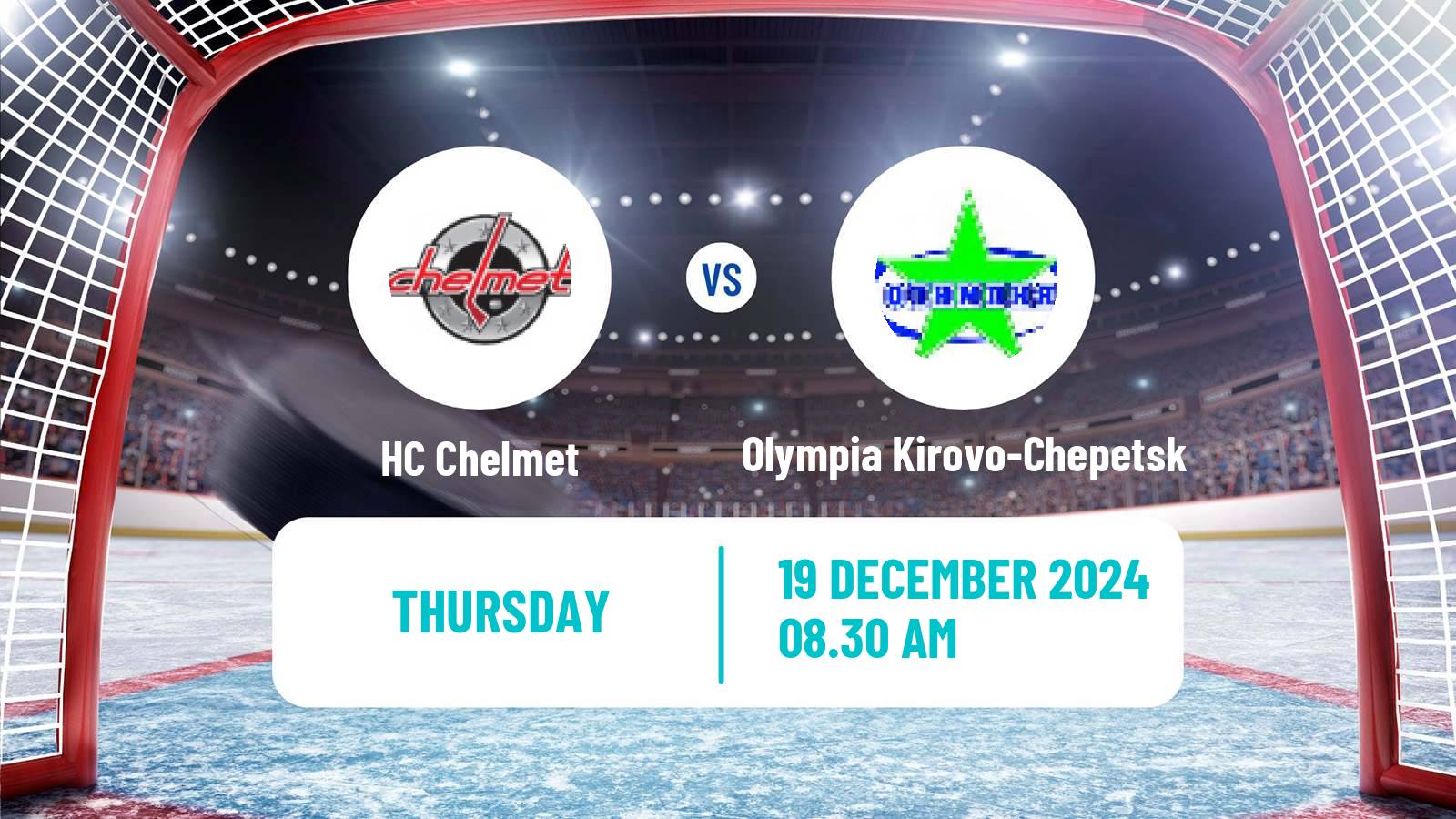 Hockey VHL Chelmet - Olympia Kirovo-Chepetsk