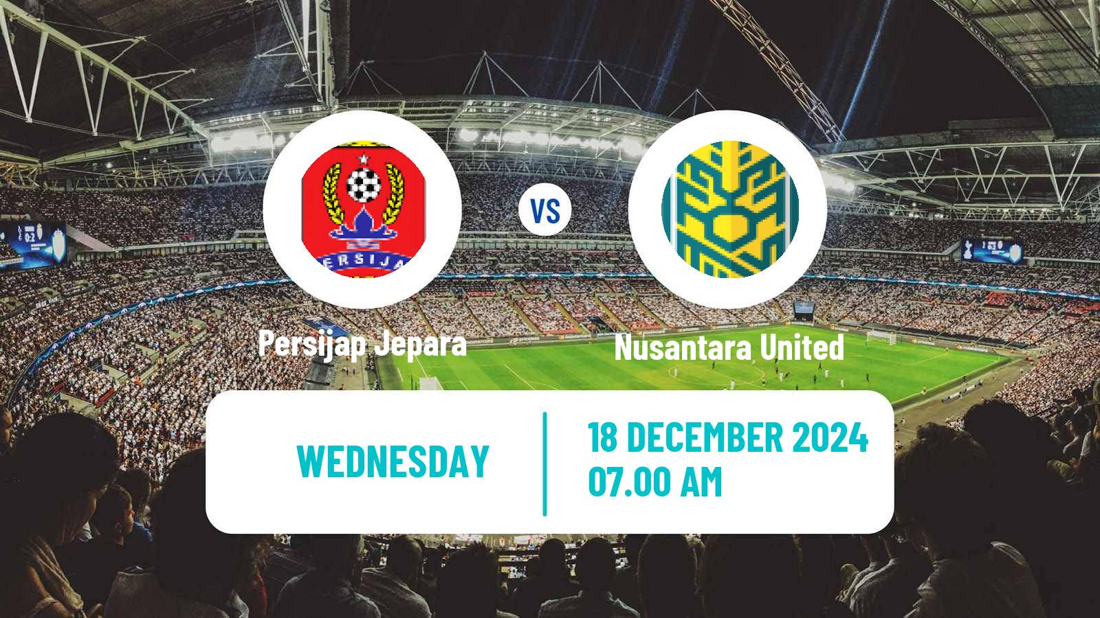 Soccer Indonesian Liga 2 Persijap Jepara - Nusantara United