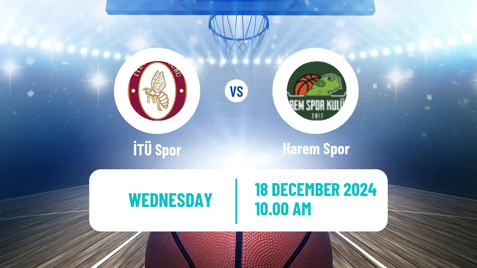 Basketball Turkish TBL İTÜ - Harem Spor