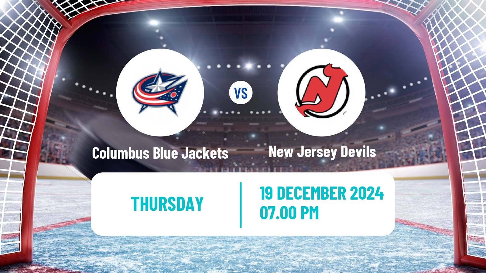 Hockey NHL Columbus Blue Jackets - New Jersey Devils