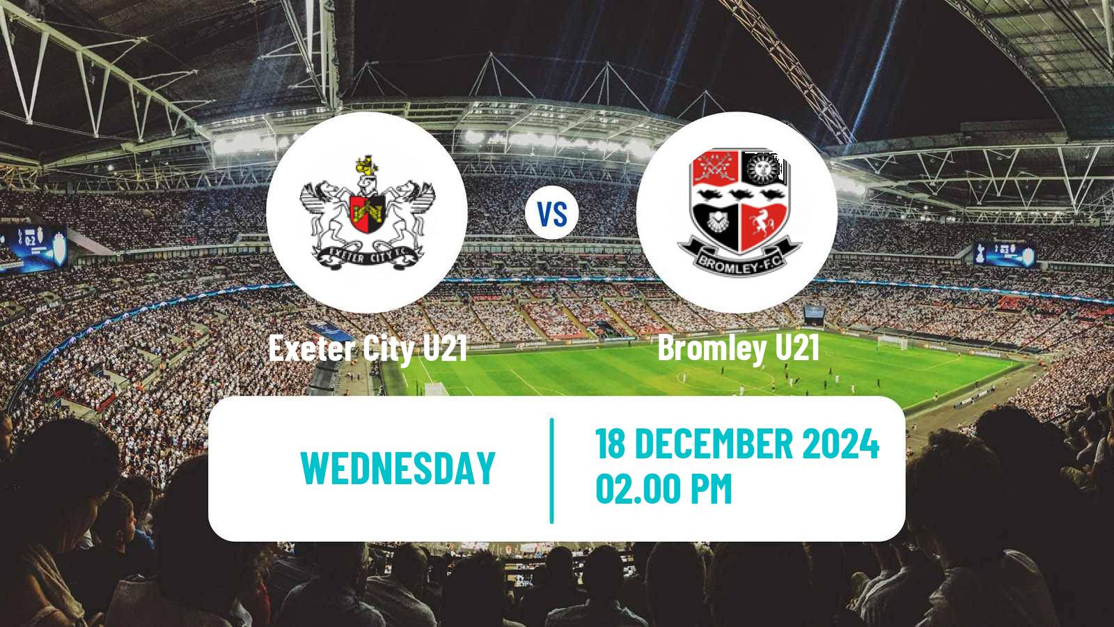 Soccer English Premier League Cup Exeter City U21 - Bromley U21