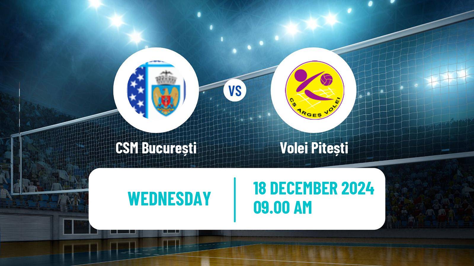 Volleyball Romanian Divizia A1 Volleyball Women CSM București - Volei Pitești