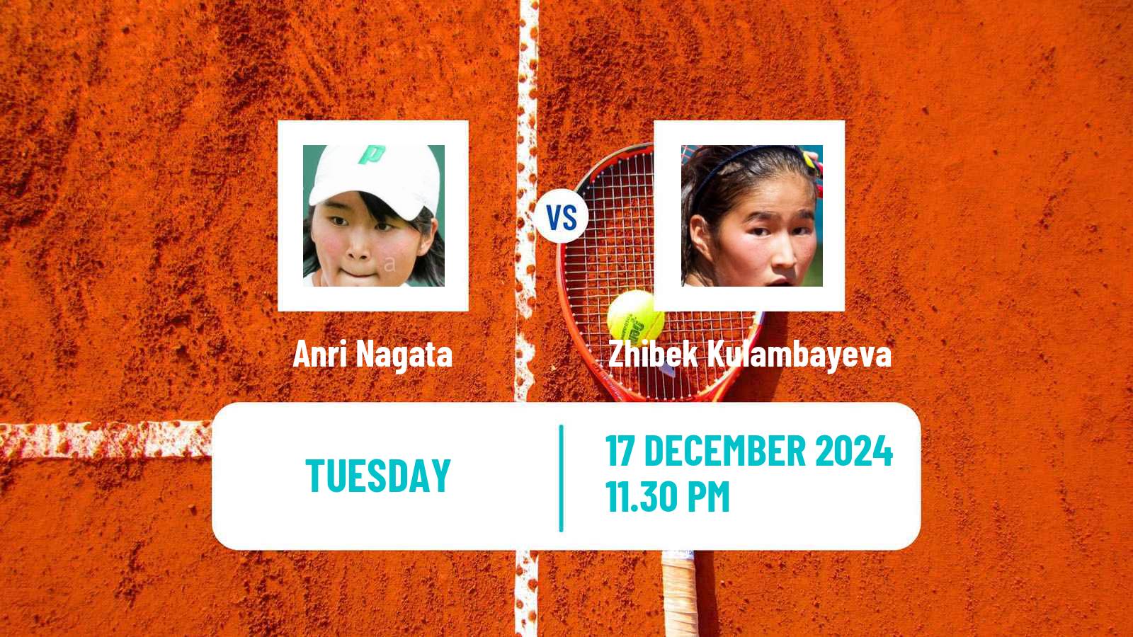 Tennis ITF W50 Navi Mumbai Women Anri Nagata - Zhibek Kulambayeva