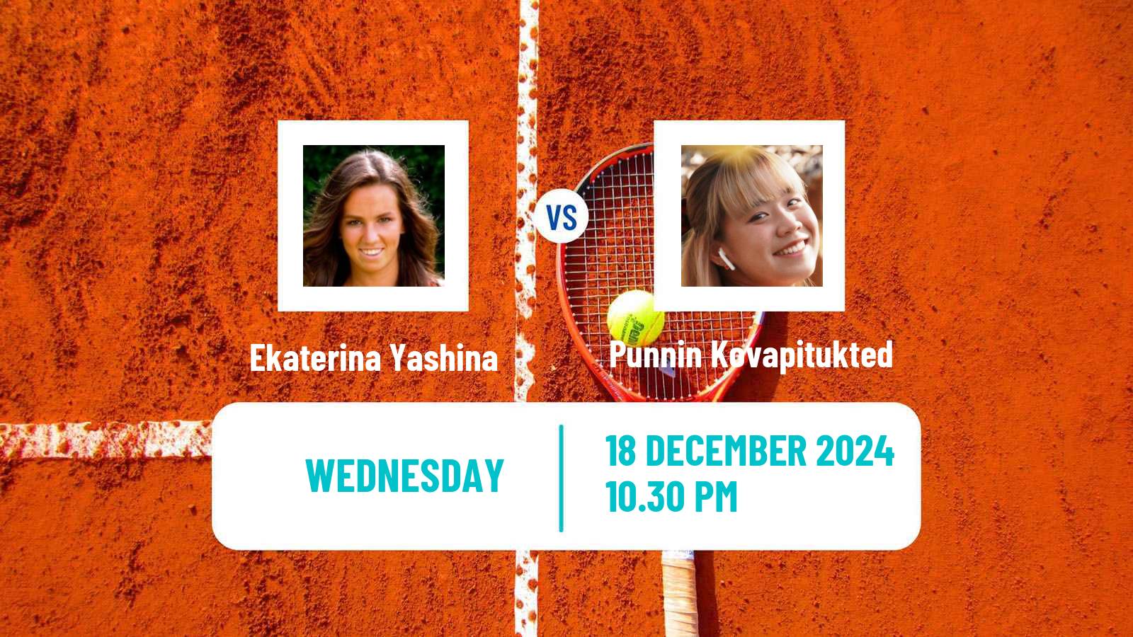 Tennis ITF W50 Navi Mumbai Women Ekaterina Yashina - Punnin Kovapitukted