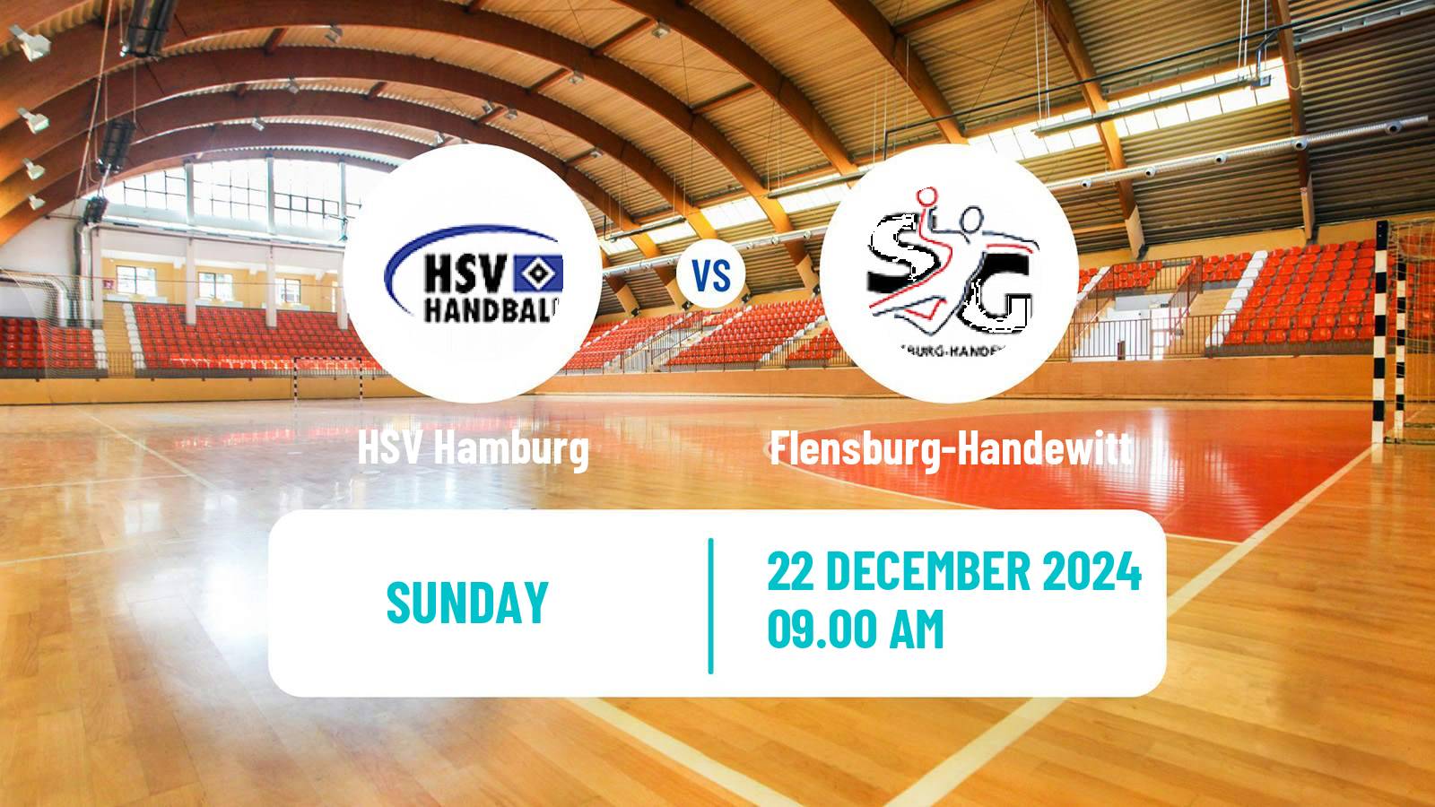 Handball German Bundesliga Handball HSV Hamburg - Flensburg-Handewitt