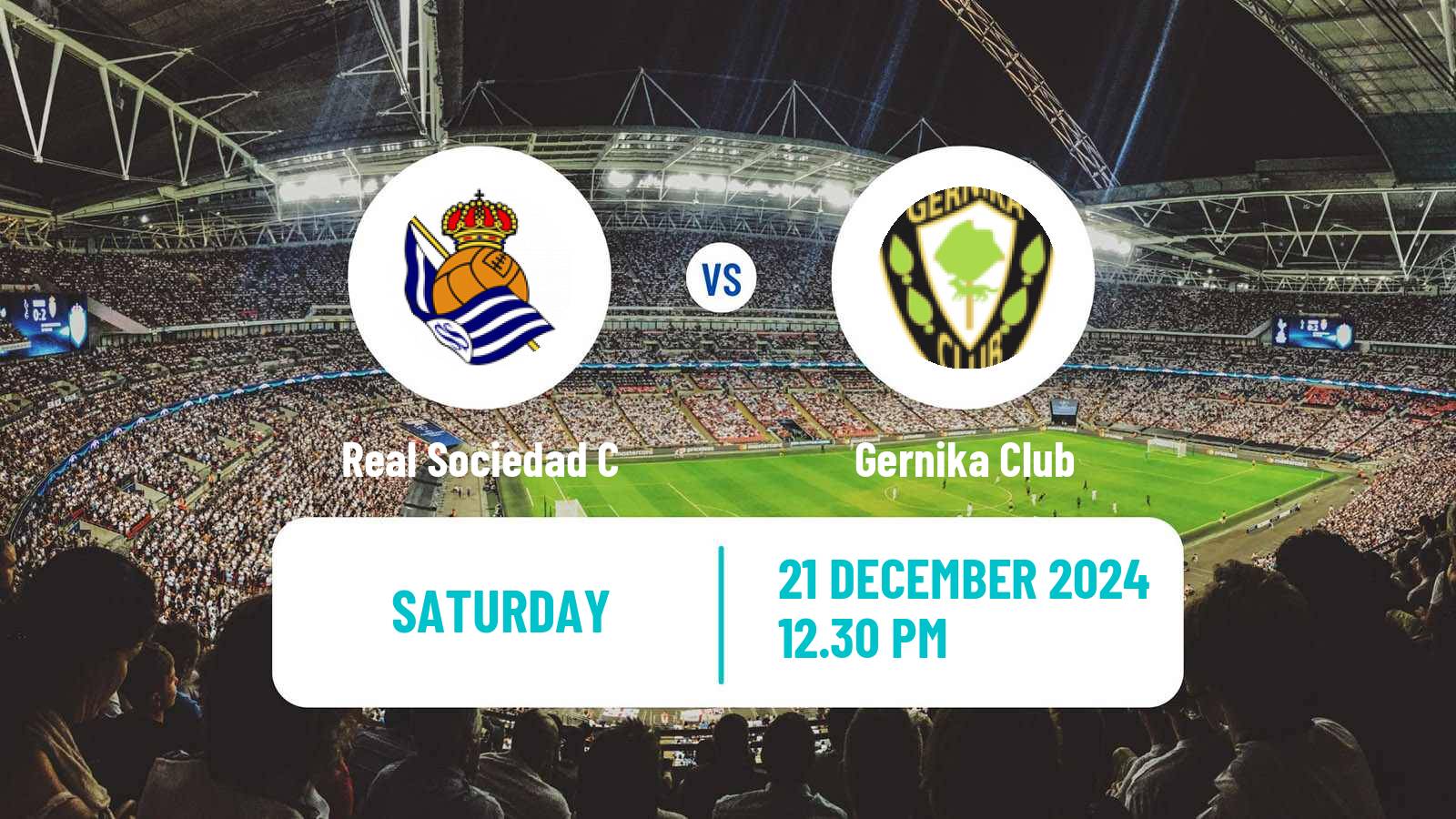 Soccer Spanish Segunda RFEF - Group 2 Real Sociedad C - Gernika