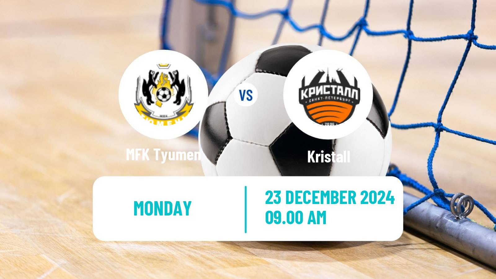 Futsal Russian Super Liga Futsal MFK Tyumen - Kristall