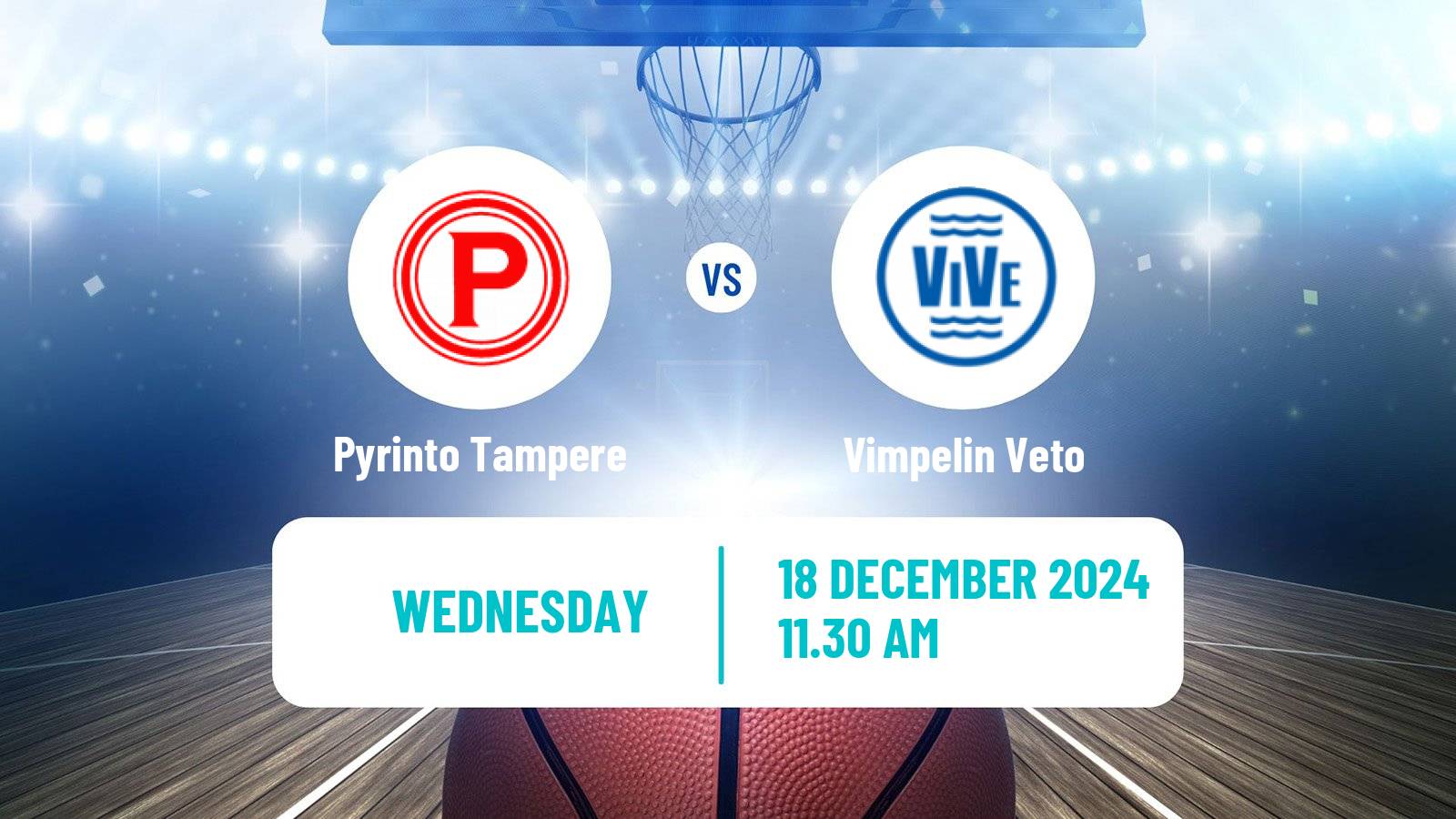 Basketball Finnish Korisliiga Women Pyrinto Tampere - Vimpelin Veto