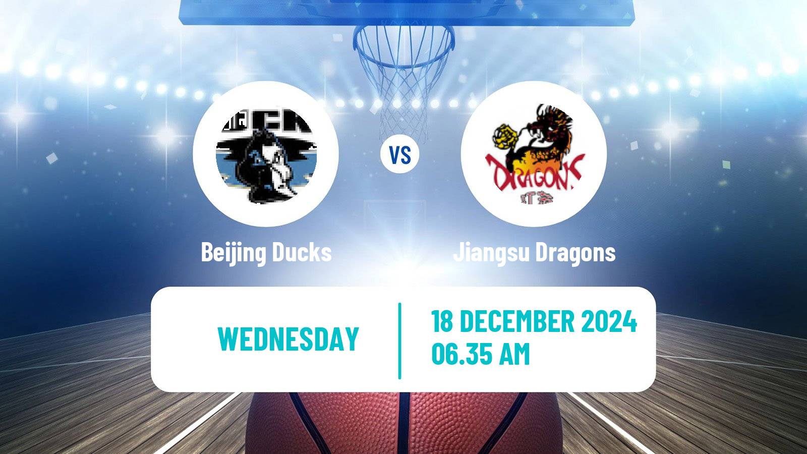 Basketball CBA Beijing Ducks - Jiangsu Dragons