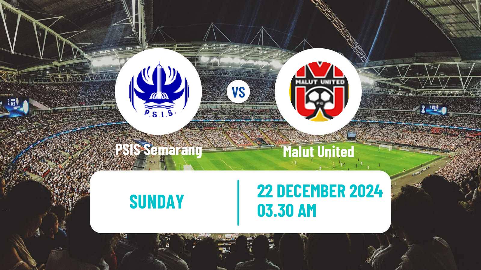 Soccer Indonesian Liga 1 PSIS Semarang - Malut United