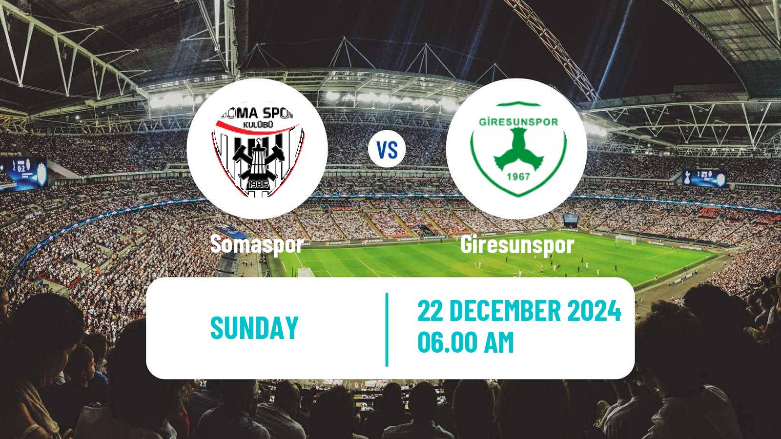 Soccer Turkish Second League Red Group Somaspor - Giresunspor