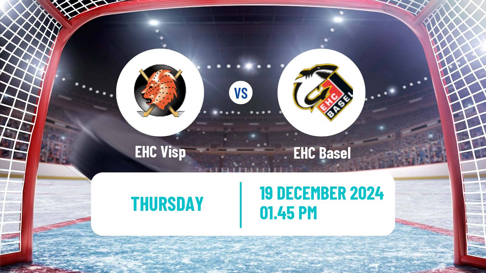 Hockey Swiss League Hockey Visp - EHC Basel