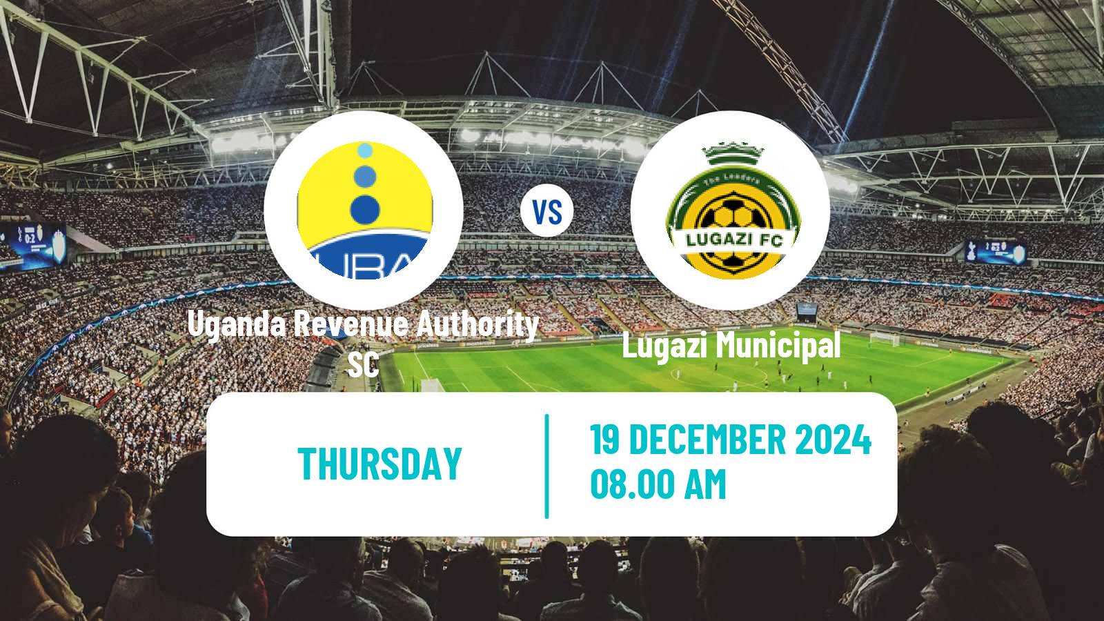 Soccer Ugandan Super League Uganda Revenue Authority SC - Lugazi Municipal