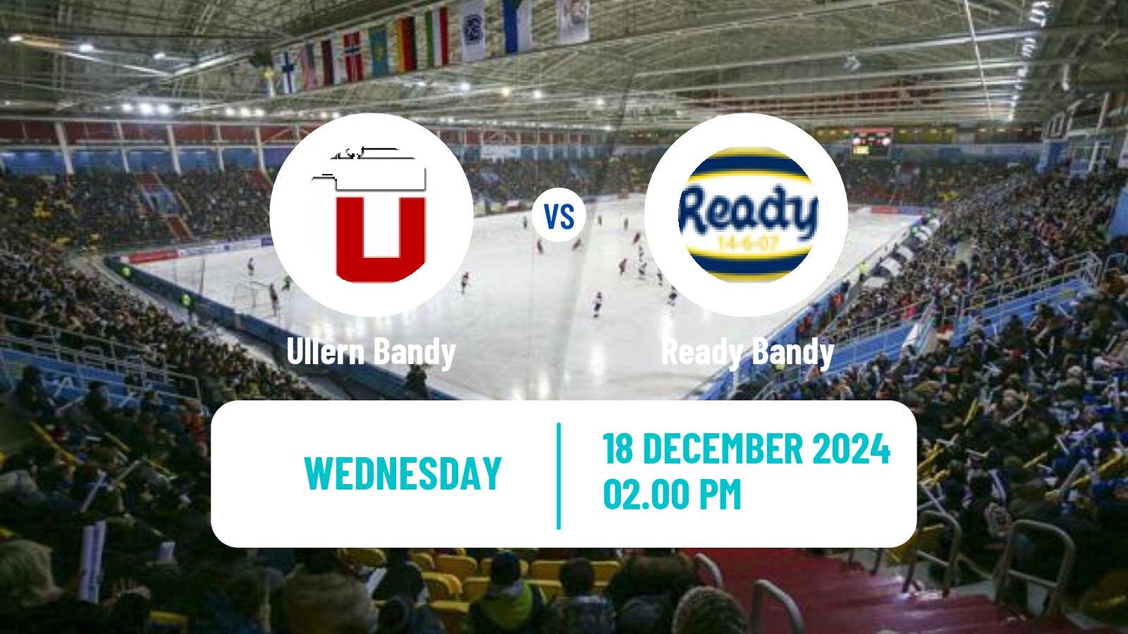 Bandy Norwegian Eliteserien Bandy Ullern - Ready