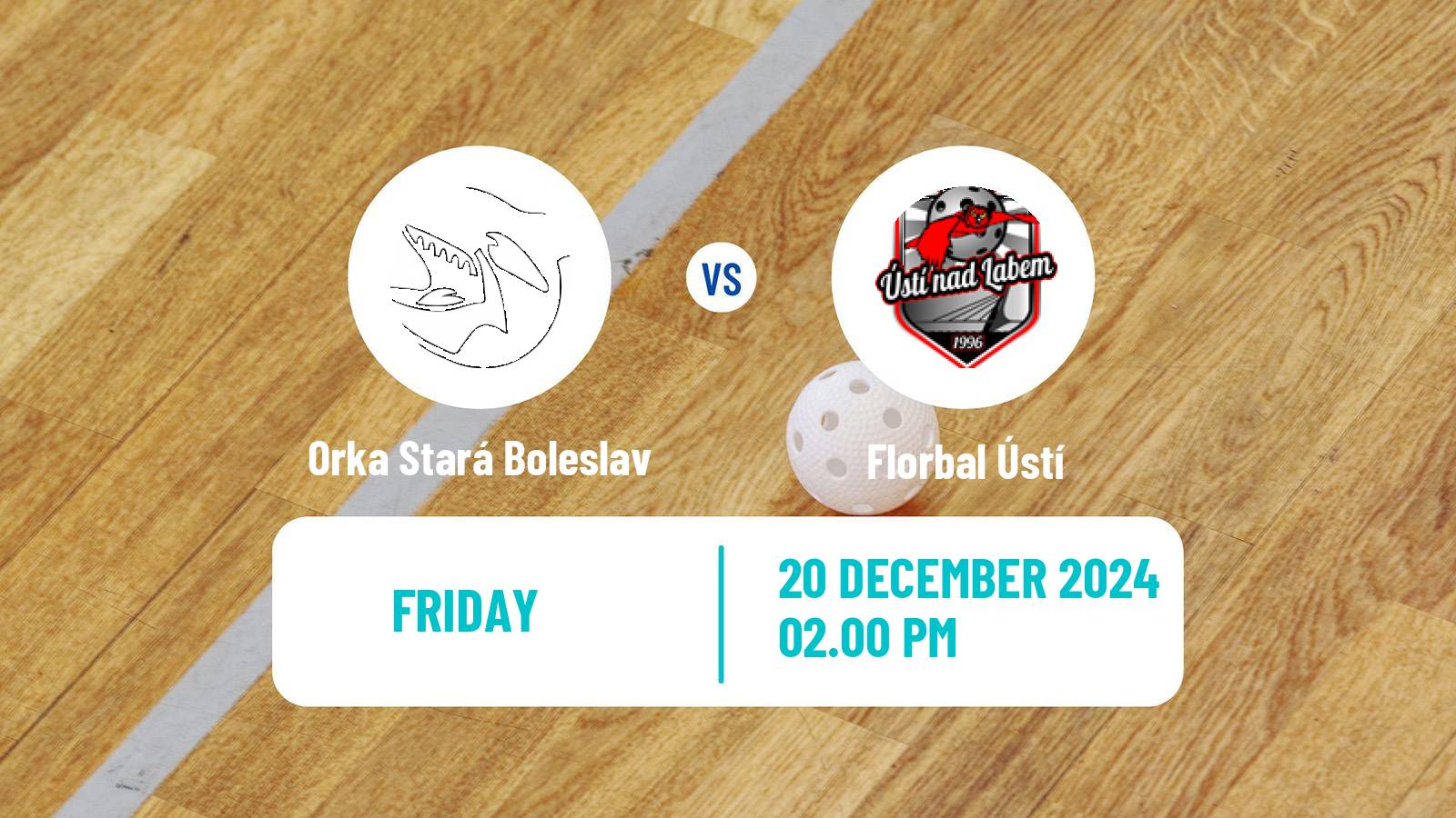 Floorball Czech 1 Liga Floorball Orka Stará Boleslav - Florbal Ústí