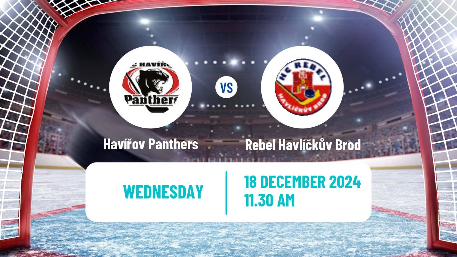 Hockey Czech 2 Liga Hockey East Havířov Panthers - Rebel Havlíčkův Brod