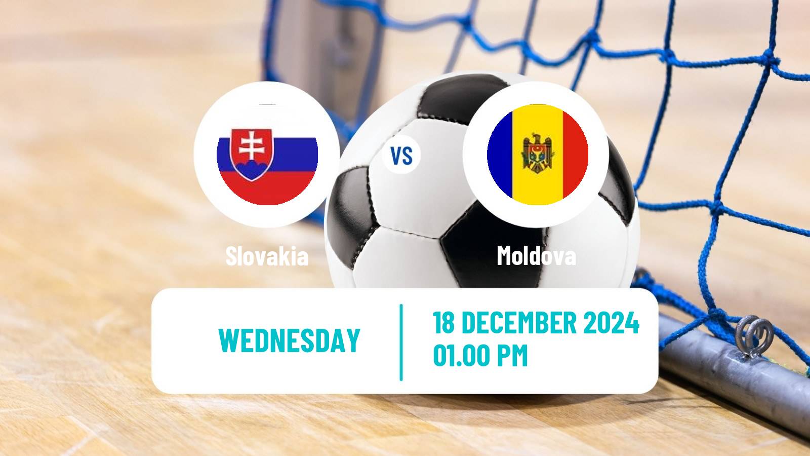 Futsal UEFA Futsal Euro Slovakia - Moldova