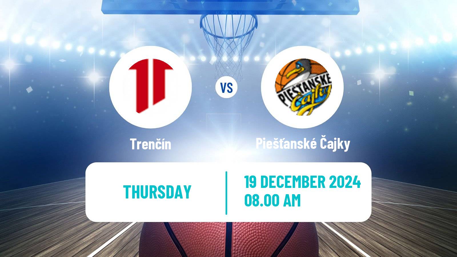 Basketball Slovak Extraliga Basketball Women Trenčín - Piešťanské Čajky