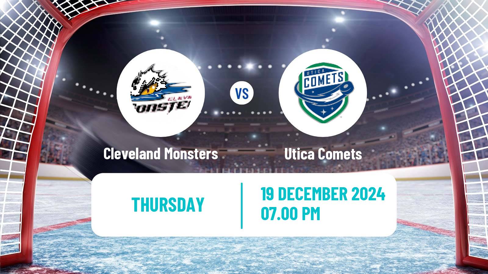 Hockey AHL Cleveland Monsters - Utica Comets