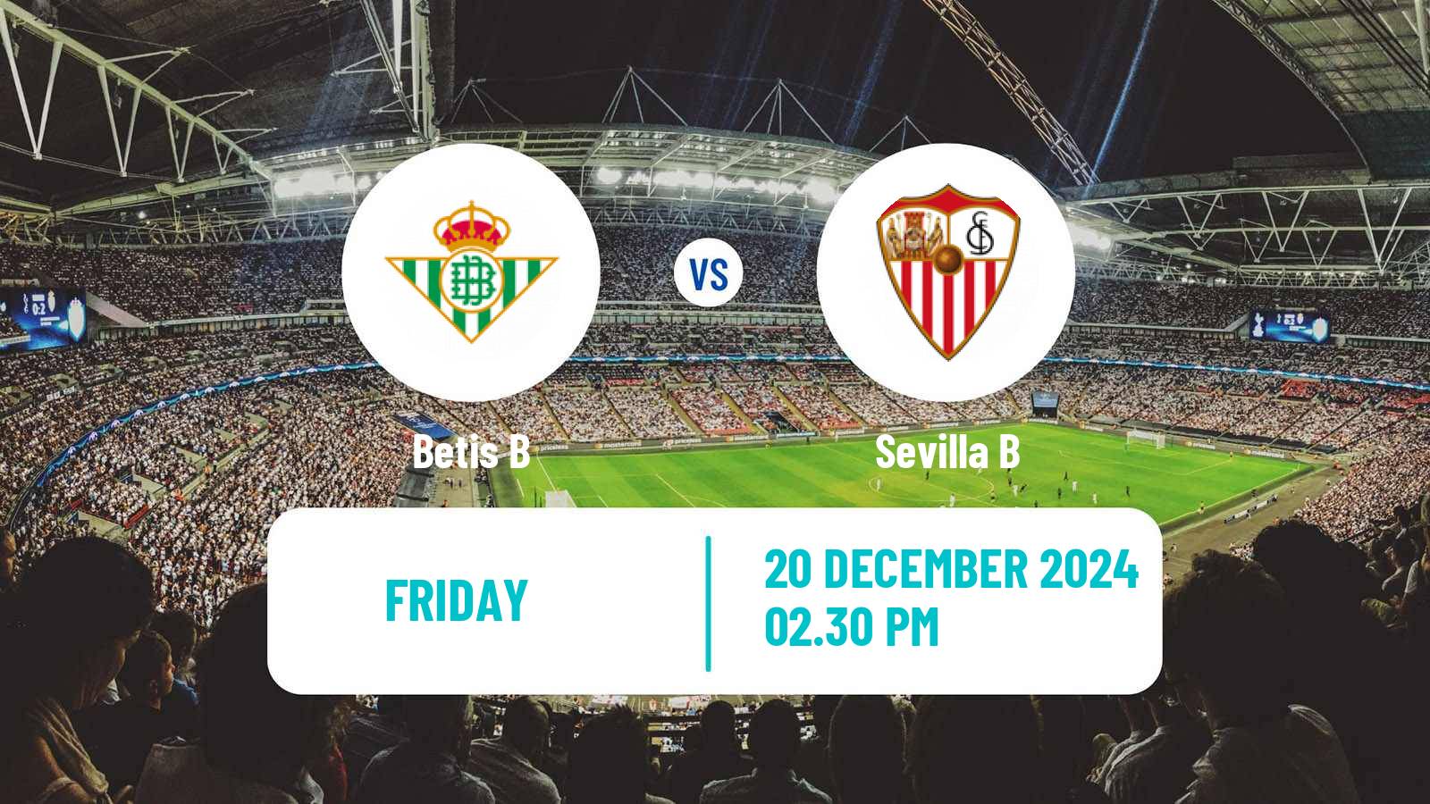 Soccer Spanish Primera RFEF Group 2 Betis B - Sevilla B