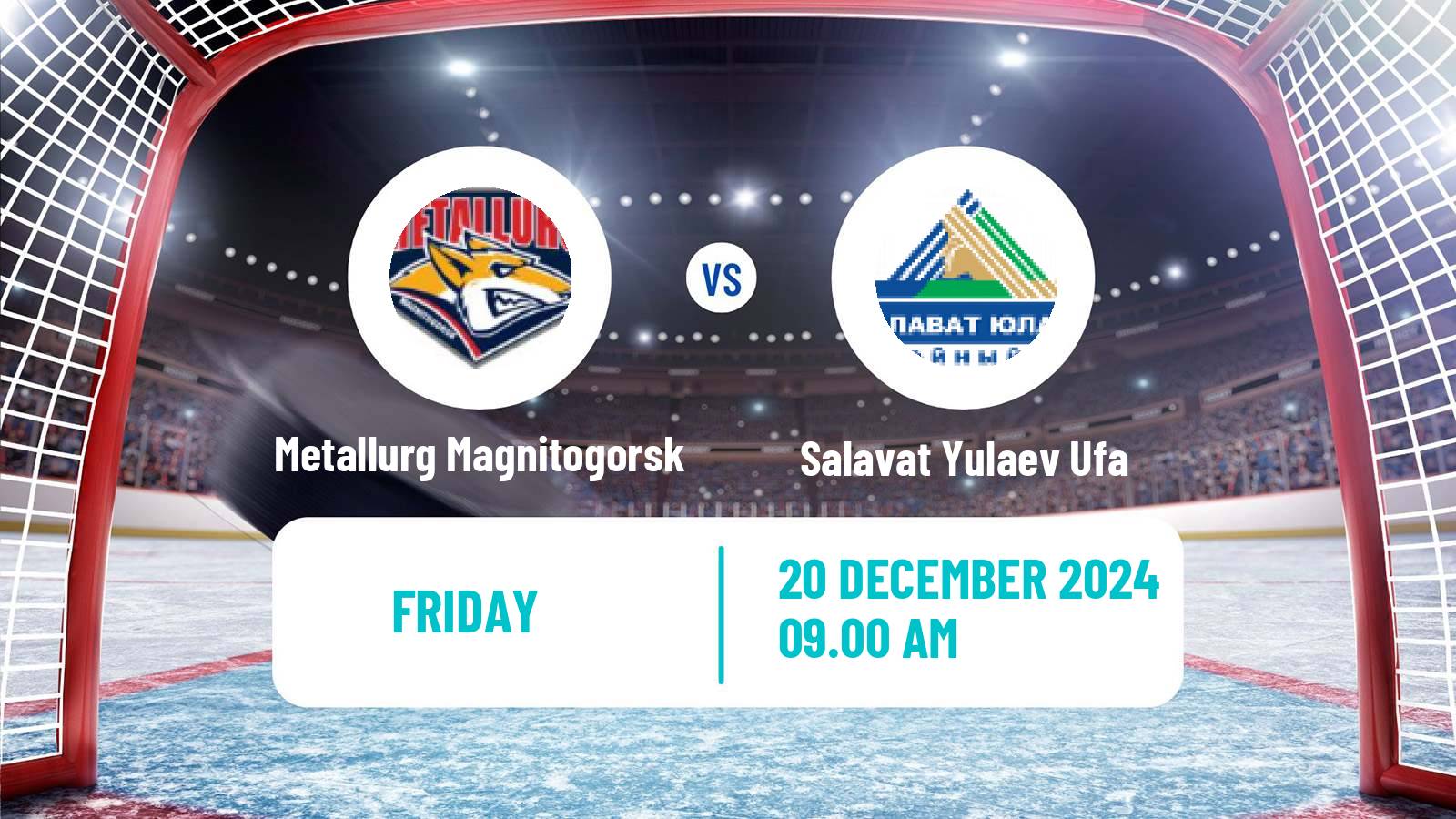 Hockey KHL Metallurg Magnitogorsk - Salavat Yulaev Ufa