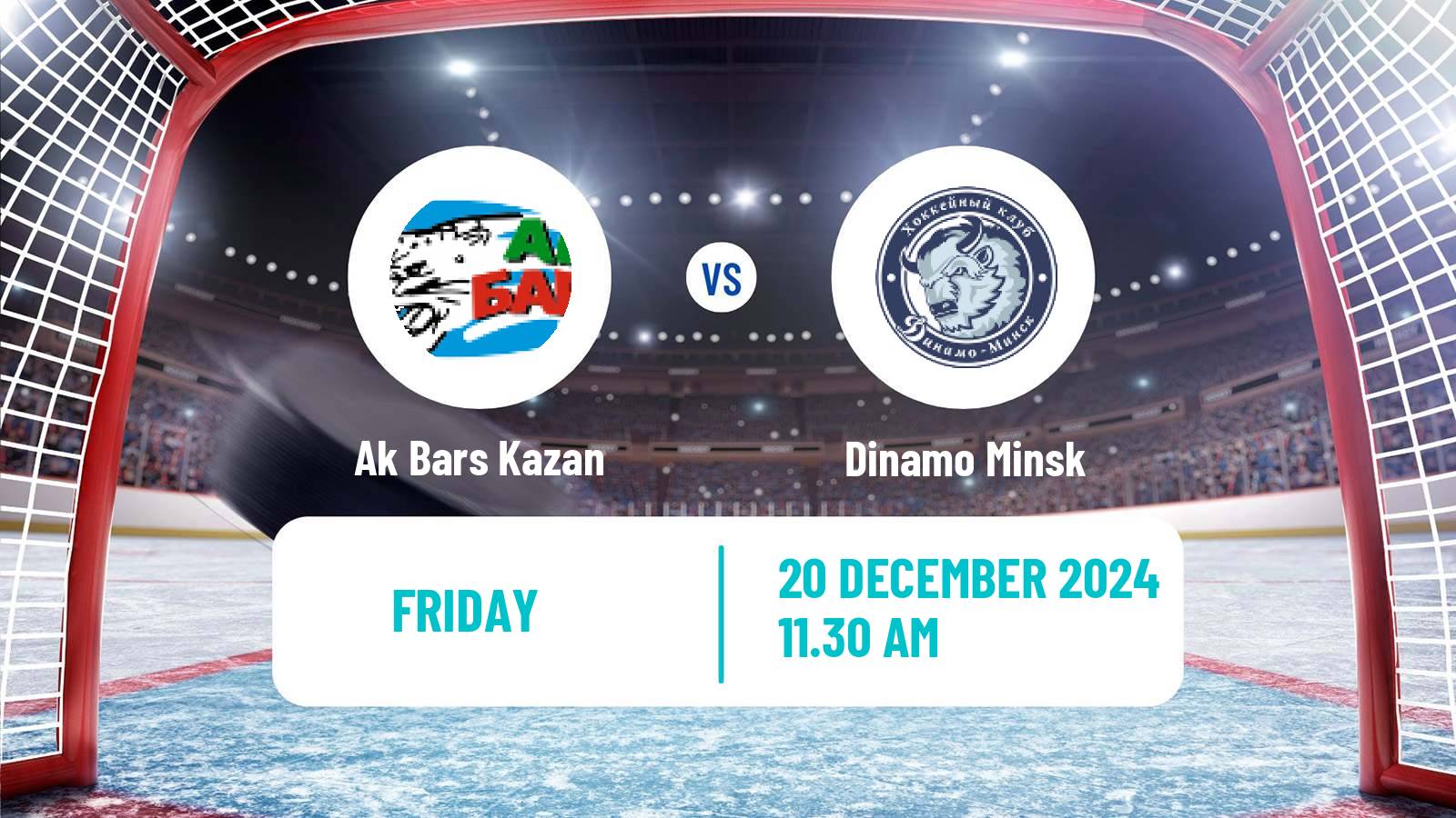 Hockey KHL Ak Bars Kazan - Dinamo Minsk