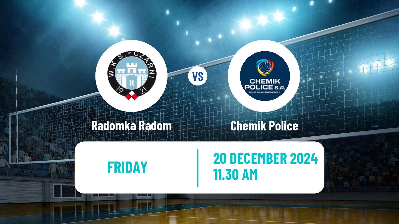 Volleyball Polish Liga Siatkowki Women Radomka Radom - Chemik Police