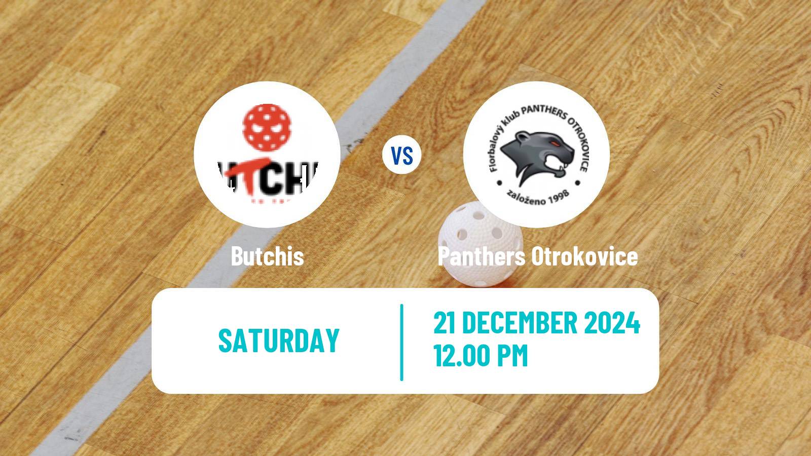 Floorball Czech 1 Liga Floorball Butchis - Panthers Otrokovice