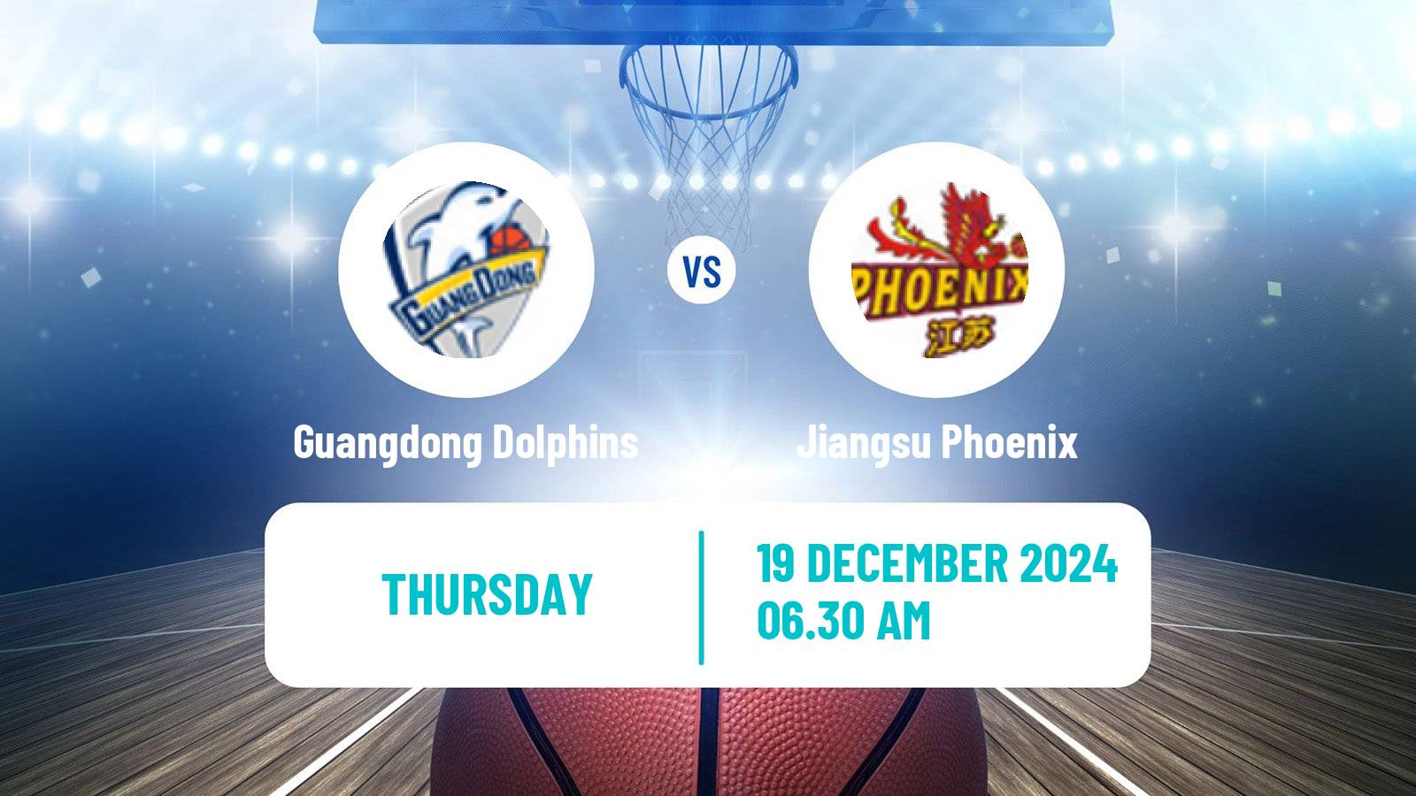 Basketball WCBA Guangdong Dolphins - Jiangsu Phoenix