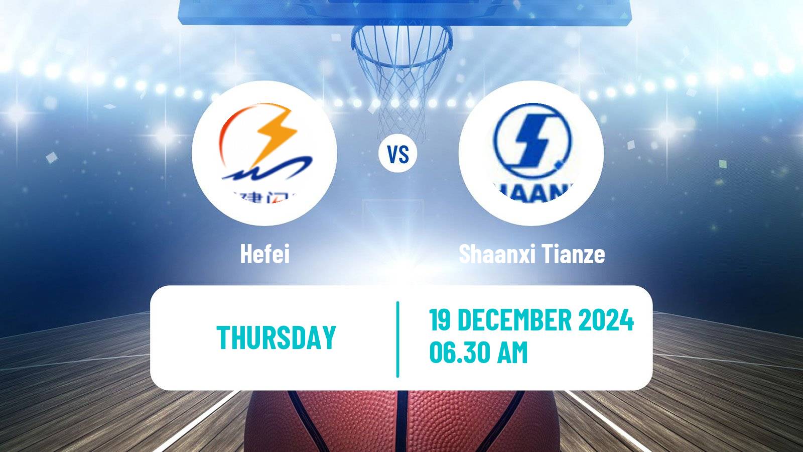 Basketball WCBA Hefei - Shaanxi Tianze