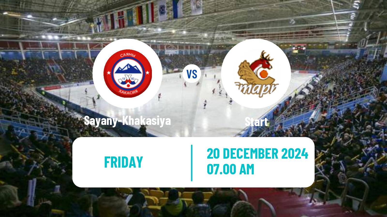 Bandy Russian Super League Bandy Sayany-Khakasiya - Start