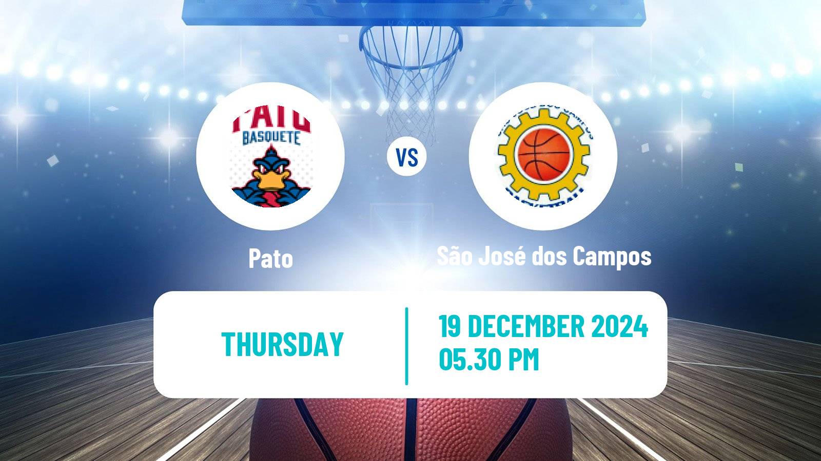 Basketball Brazilian NBB Pato - São José dos Campos